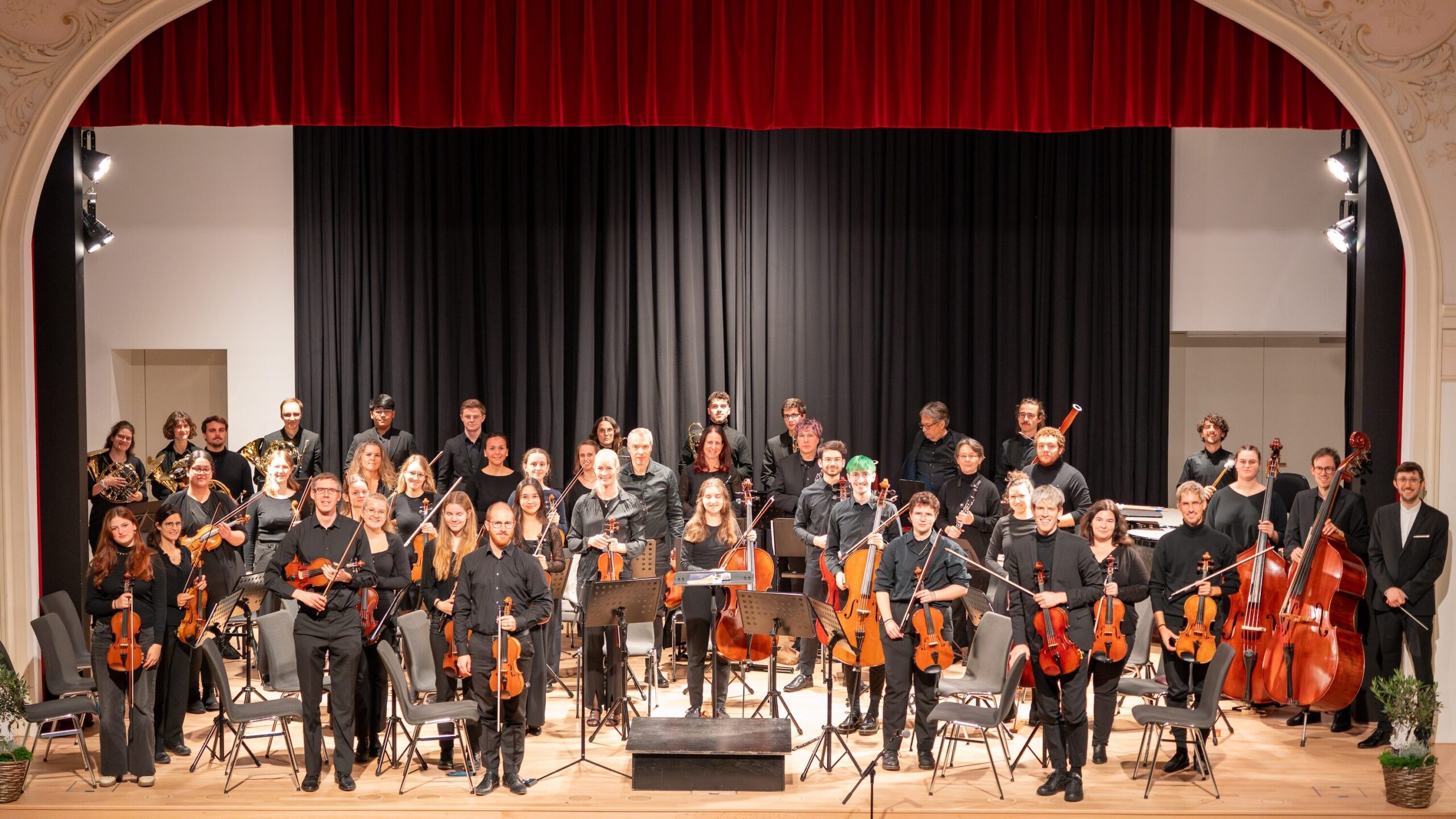 Campus Orchester Luzern am Jubiläumskonzert im Kursaal Engelberg.